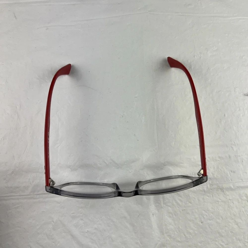 Ray-Ban Eyeglasses Kids RB1601 3812 Red Gray Crystal 48-18-130 Frames Only EUC